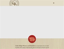 Tablet Screenshot of crwine.com
